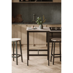 Metal Base Dining Table