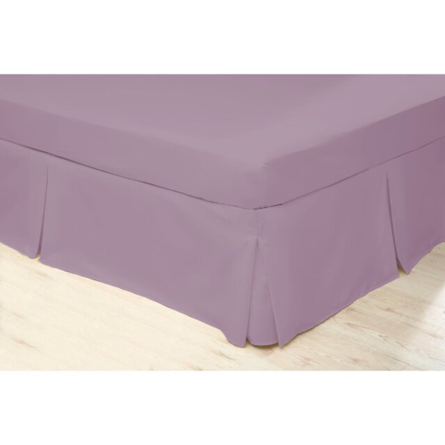 200 TC 50/50 Percale Polycotton Tailored Bed Skirt