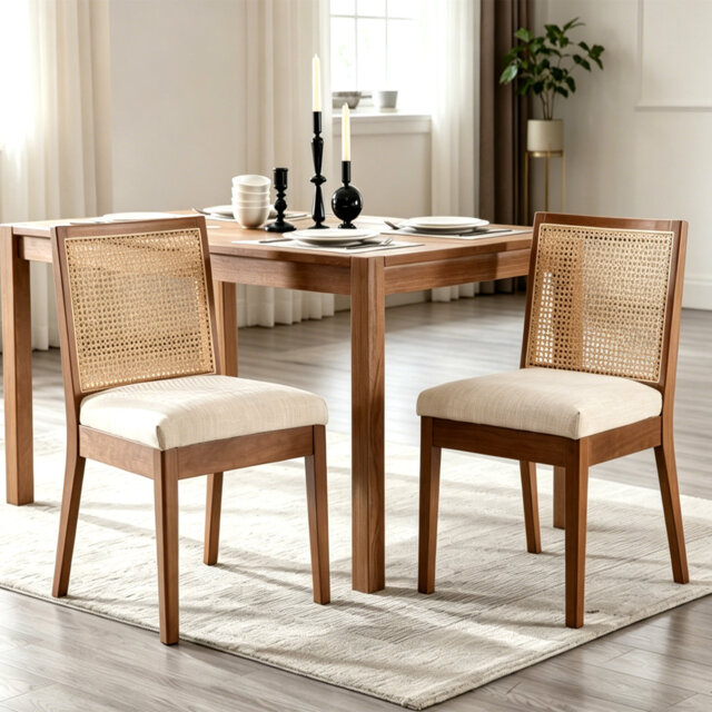 Linen Upholstered Accent