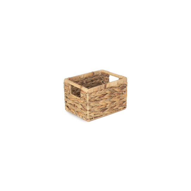 Wicker Water Hyacinth Storage Basket