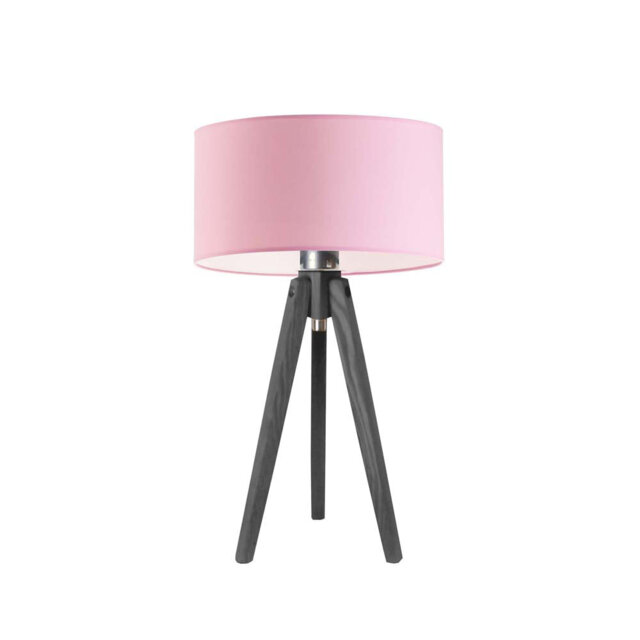 Balinas Solid Wood Tripod Lamp