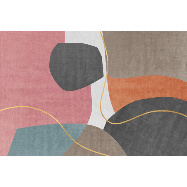 Vinyl Floor Mat for Home, modern style, non-slip PVC,  Ordino
