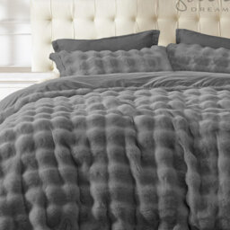 Luxury Thermal Supersoft Faux Fur Duvet Set