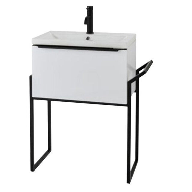 Clifton 500mm Free Standing Single Bathroom Vanity with Vitreous China Basin