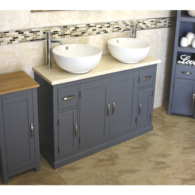 Hadler 123mm Free-standing Double Vanity Unit