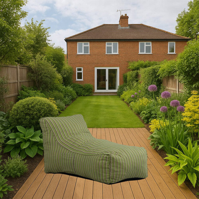 Yukon Fabric Outdoor Friendly Bean Bag Lounger