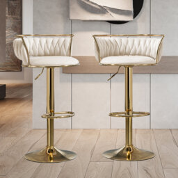 Christal Height Adjustable Swivel Bar Stool