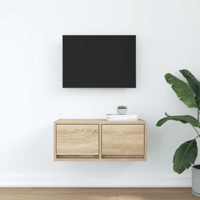 TV Cabinet 31x25.5 Cm Engineered Wood