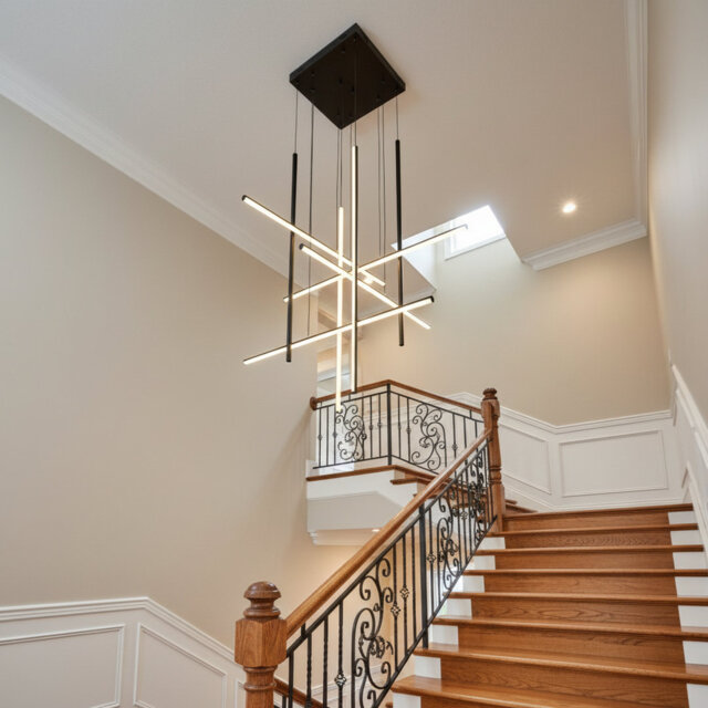 8 - Light LED Chandelier