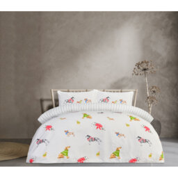 Polyester Animal Print Duvet Cover
