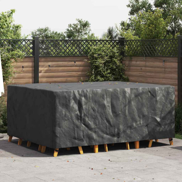Outdoor Furniture Cover Black 240 X 190 X 90 Cm 210D