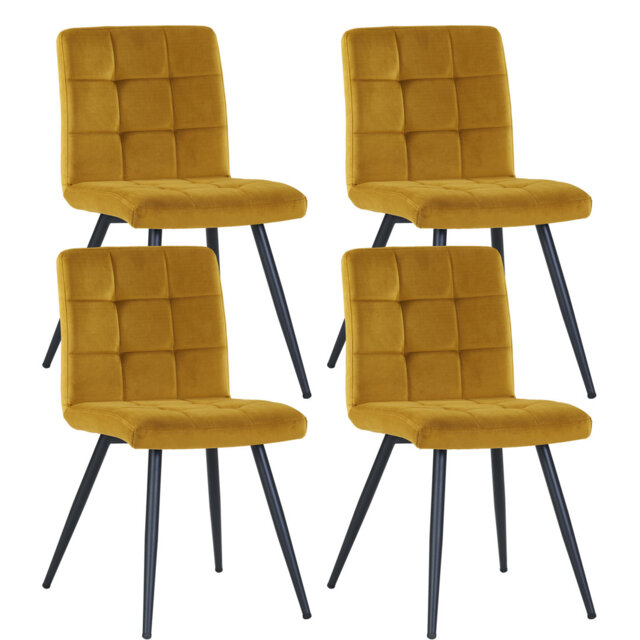 Furst 40cm Wide Modern Upholstered Chair with Velvet Button Tufting