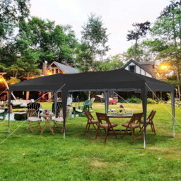 Azen 3m x 6m Metal Pop Up Gazebo