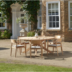 Himmelmann Oval 6 - Person 173cm Long Teak Dining Set