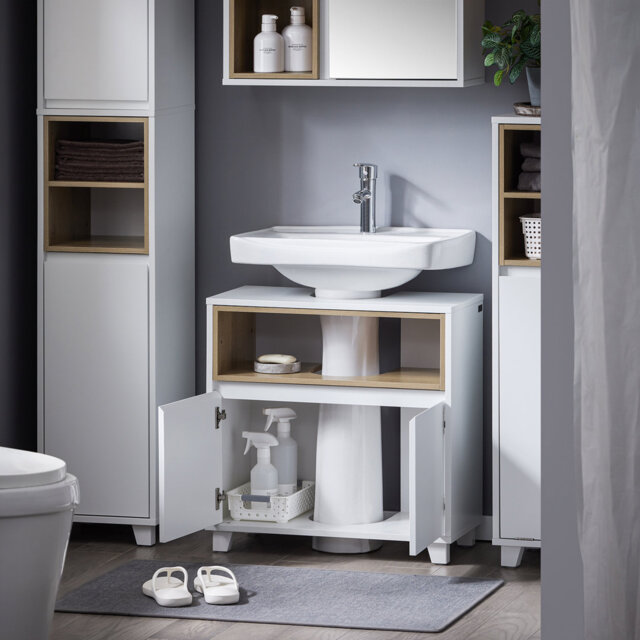 Arthor 70cm Single Bathroom Vanity Base Only
