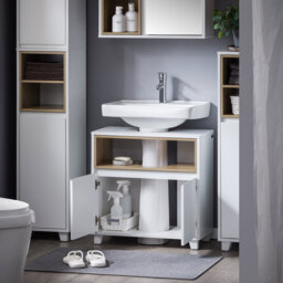 Arthor 70cm Single Bathroom Vanity Base Only