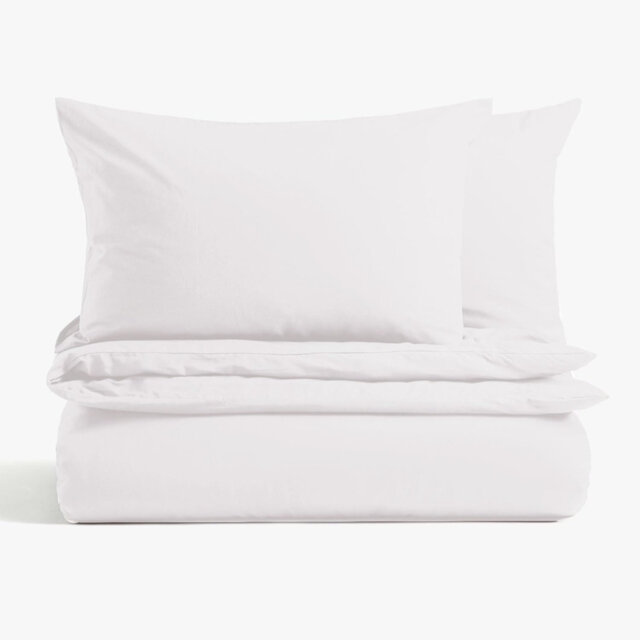 Microfibre Solid Colour Duvet Cover Set