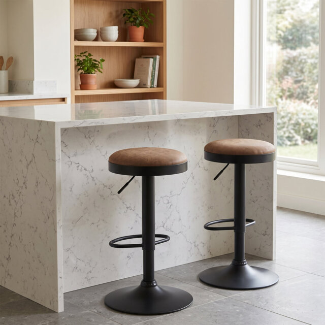 Chonie Catori Height Adjustable Swivel Bar Stool