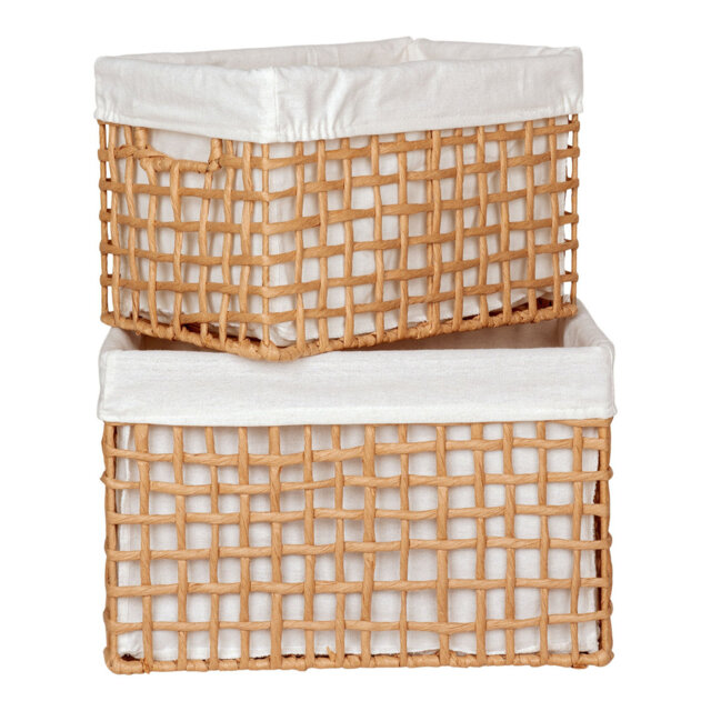 Brambly Cottage Gouaro Paper, Metal Decorative Basket