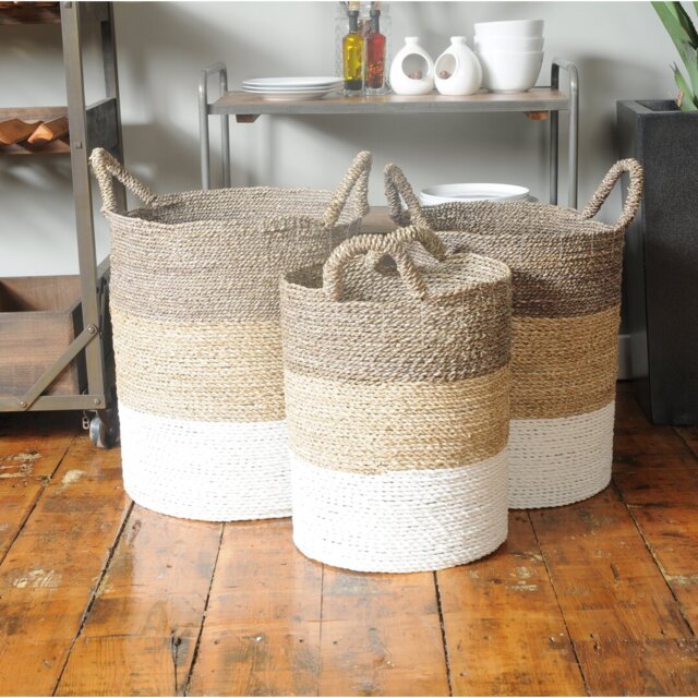 Mack + Milo Wicker Decorative Basket