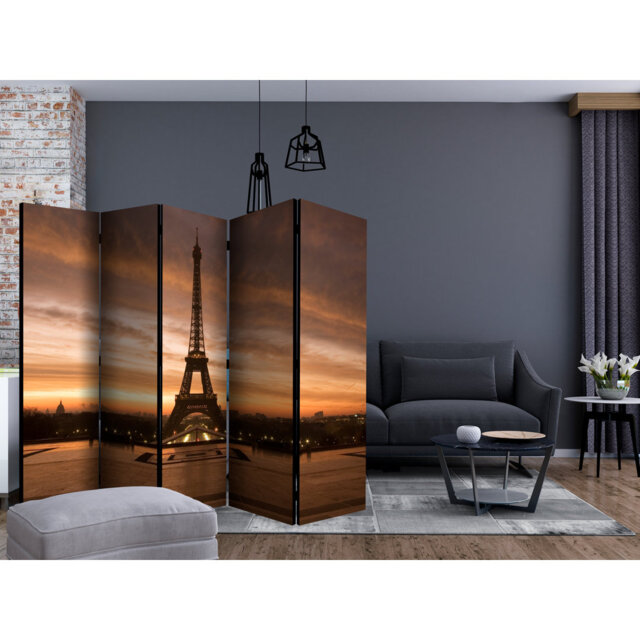 Room Divider - Evening Colours Of Paris II [Room Dividers]