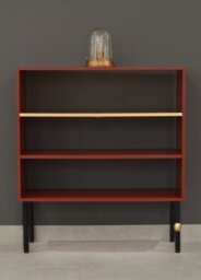 Plum 112cm H x 100cm W Standard Bookcase