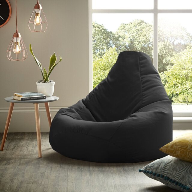 Salcombe Polyester Outdoor Friendly Refillable Bean Bag Chair & Lounger