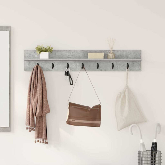 Wall-Mounted Coat Rack 100 X 10.5 X 18 Cm