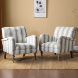 Lila 75 Cm Wide Coastal Farmhouse Armchair