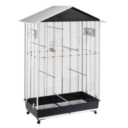 167cm Pointed Top Floor Bird Cage with Wheels