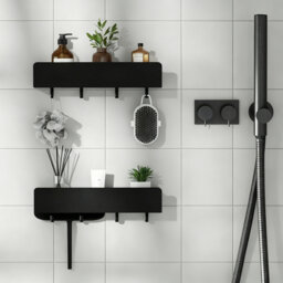 Stainless Steel Wall Bathroom Shelves