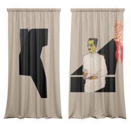 Velvet Blackout Curtain Panel Pair