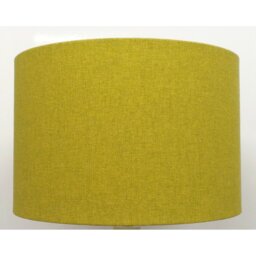 25cm H Cotton Drum Lamp Shade ( Screw On )
