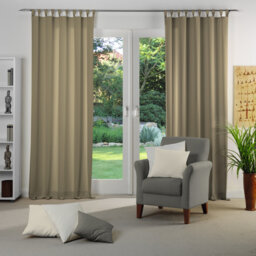 Polyester Blackout Tab Top Curtain Panel