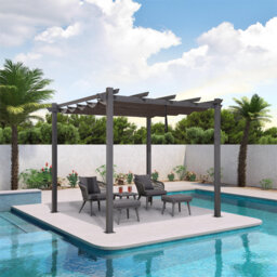 3m x 3m Aluminium Pergola