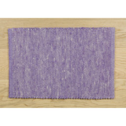 Handwoven Wool Purple Rug