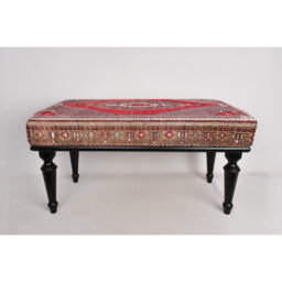 Cotton Upholstered Bench