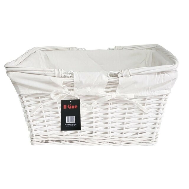 H-line Wicker Decorative Basket
