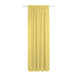 Uni Collection Light 100% Cotton Opaque Pinch Pleat Single Curtain Panel