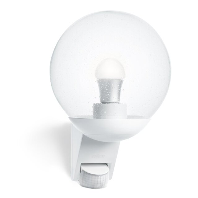 Classic Outdoor Globe Wall Light L 585 S with Motion Sensor E27 Flush Mount