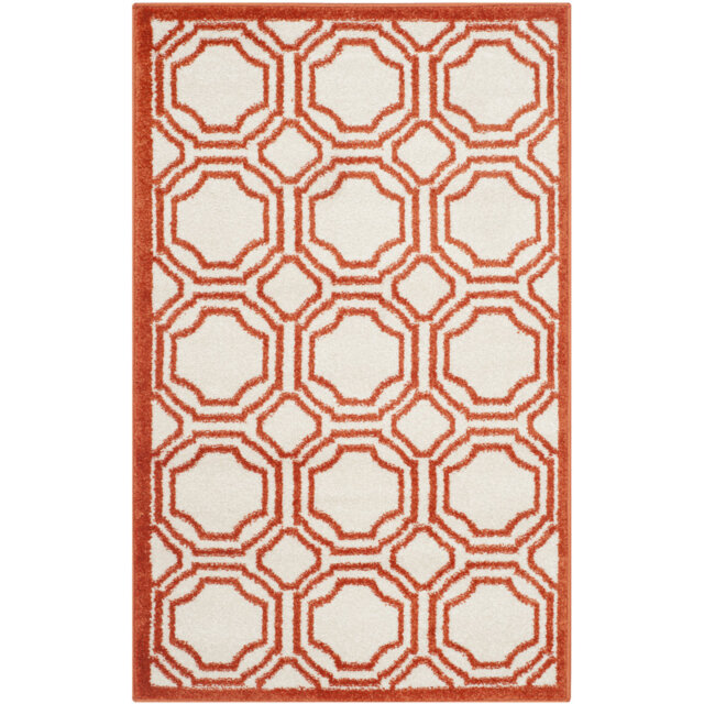 McMillian Geometric Hand Woven Indoor / Outdoor Area Rug