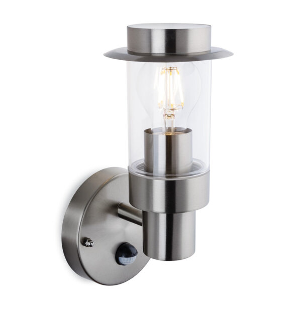 Silver 9.05cm H Outdoor Wall Lantern