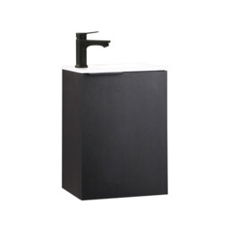 Single Bathroom Vanity with Resin Basin