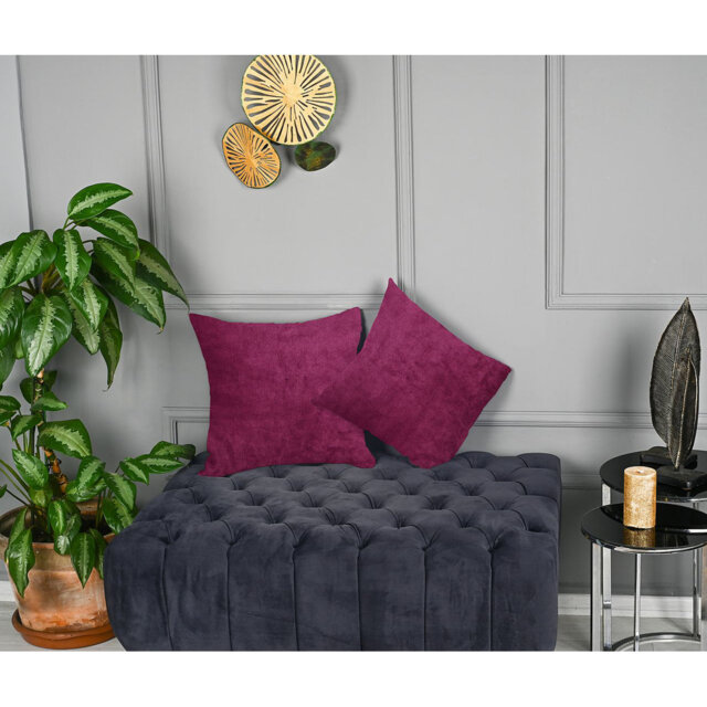 Matte Velvet Cushion Cover - 1 Pc