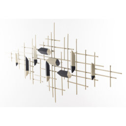 Glam Wall Decor on Metal