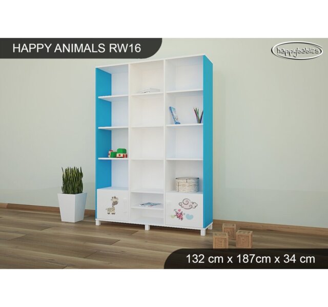 187cm H X 132cm W Kids Bookcase