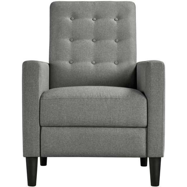 Single Reclining Chair With Adjustable Back & Footrest
