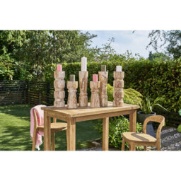 Solid Wood Candlestick