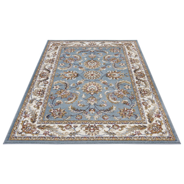 Hanse Home Oriental rug, short pile oriental rug for the living room, bedroom, dining room or children's room, mint cream