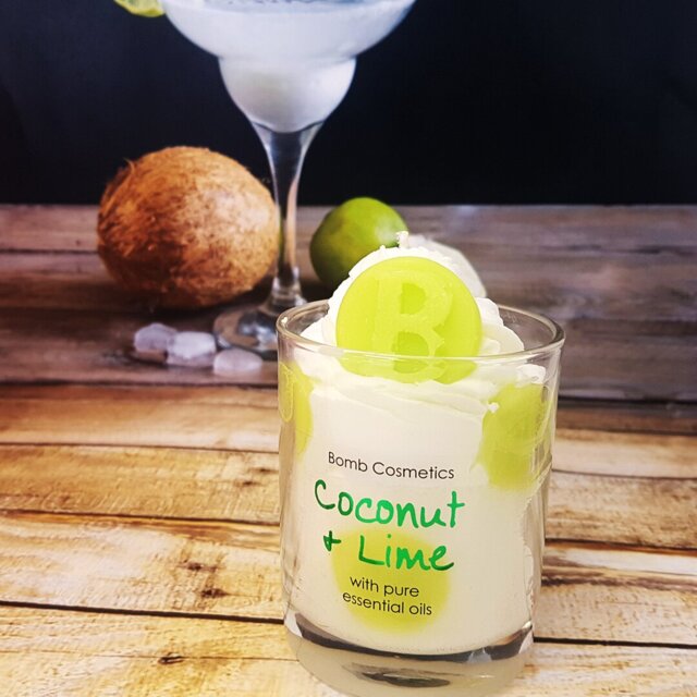 Coconut And Lime Scented Jar Candle